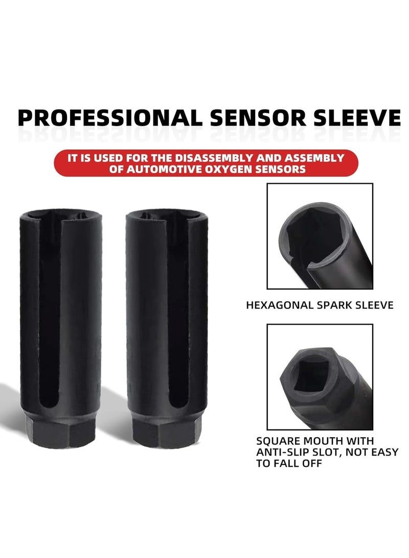 Generic Oxygen Sensor Socket with Side Wire Cutout  3 8 Inch Drive x 7 8 Inch 22mm  6 Point fits All Vehicle O2 Removal and Installation Offset Oxygen Sensor Socket  - Image 4