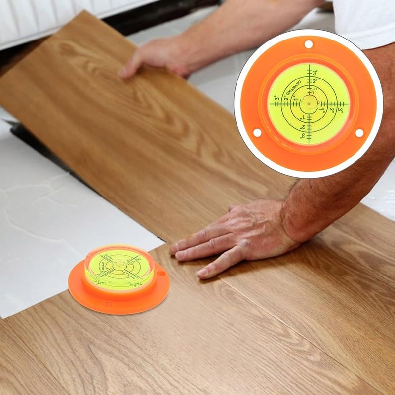 Portable Small Bubble Level Tool 60X15Mm Base For Horizontal Measurement And Photo Frame Leveling - Image 5