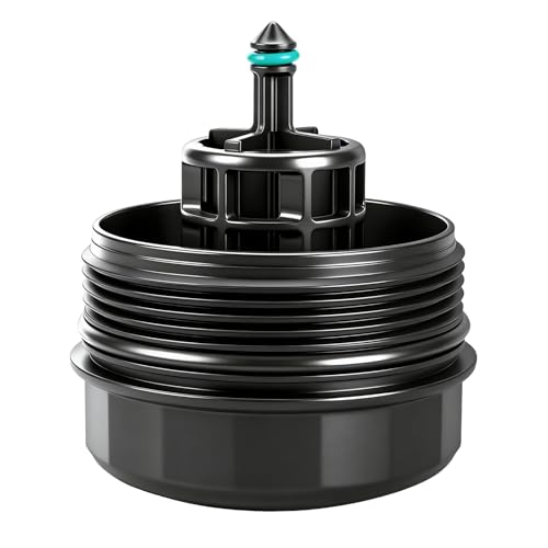 Anleecap Oil Filter Housing Cover Cap Assembly for BMW X5 X3 328i 335i 528i 128i X6 323i 525i 325xi 328xi 330xi 335xi 525xi 528xi 530xi 535xi 740Li 135i 530i 740i Replaces 11427525334 - Image 1