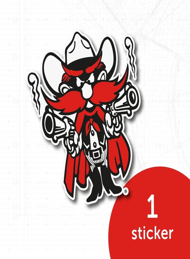 Desert Cactus Texas Tech University Sticker Vinyl Decal Laptop Water Bottle Car Scrapbook (IND 23) - Image 5