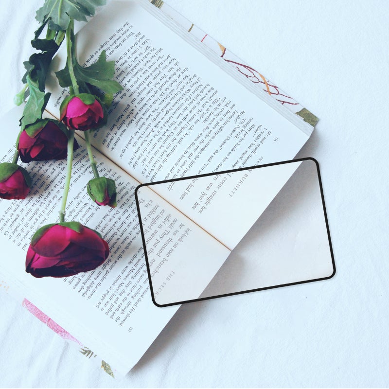2pcs Magnet Paper Sheet Reading Magnifier Bookmark Book Reading Accessories - Image 2