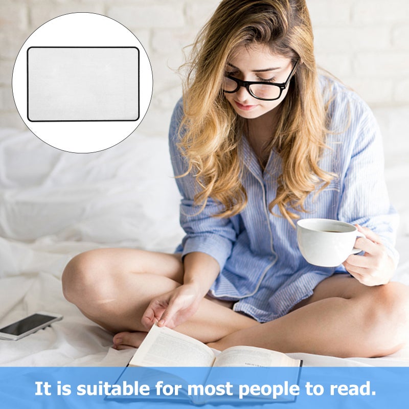 2pcs Magnet Paper Sheet Reading Magnifier Bookmark Book Reading Accessories - Image 5