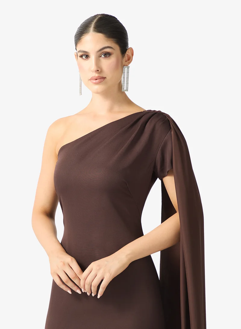 Namshi x asymmetric formal dress