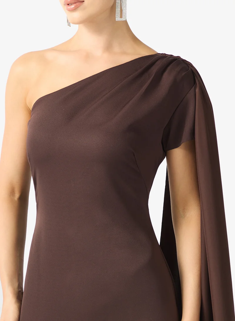 Namshi x asymmetric formal dress