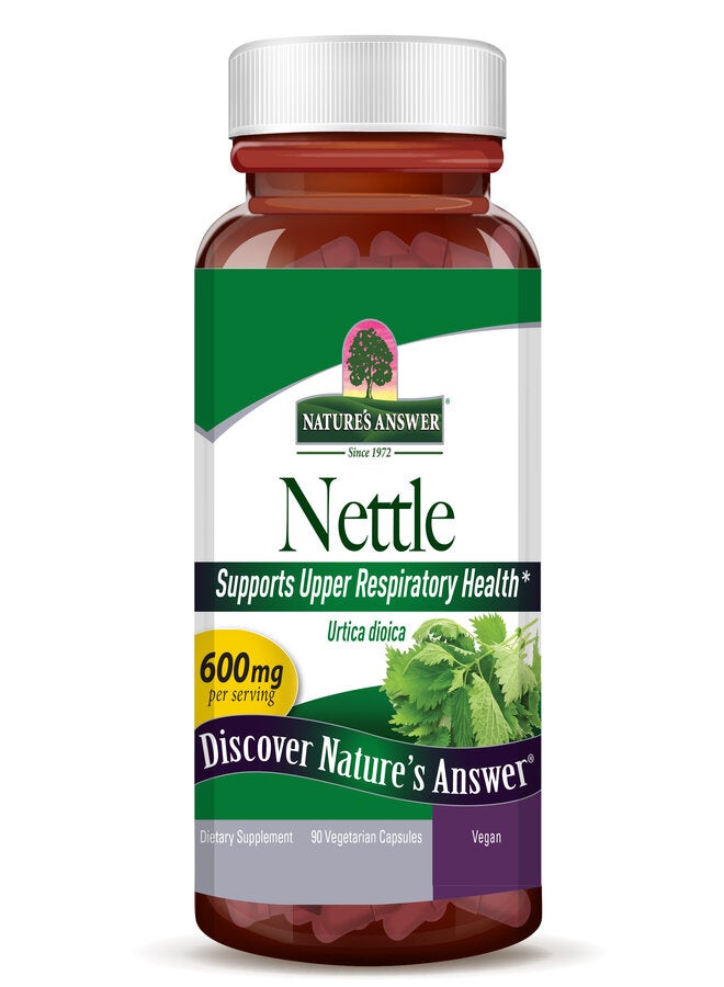 Nettle Leaf 600 mg Vegetarian Capsules 90's