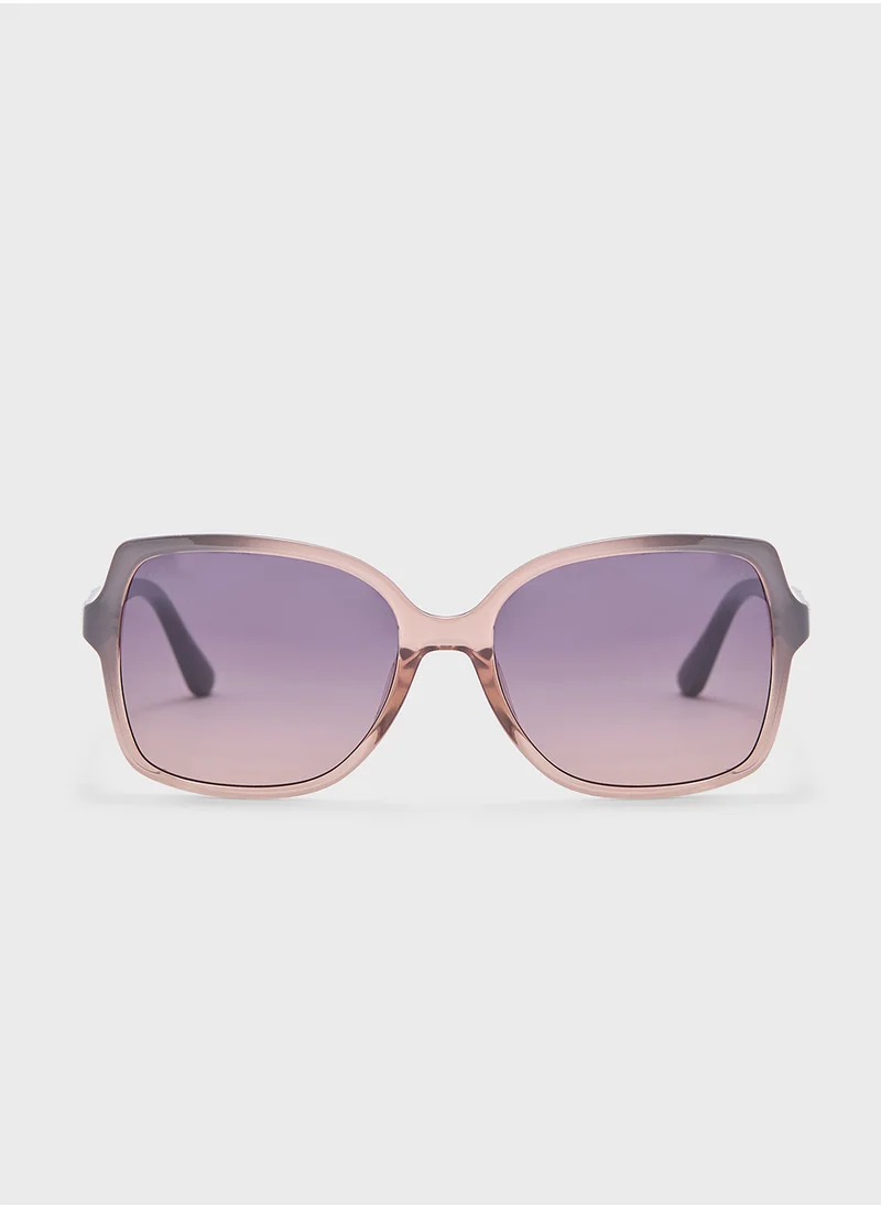 GUESS Oversize Uv-Protected Sunglasses