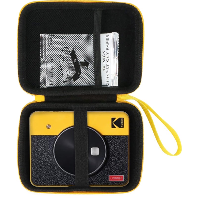 Aenllosi Aenllosi Hard Carrying Case Compatible with Kodak Mini Shot 3 Retro/Mini 3 Retro/All-New Mini Shot 3 Square/All-New Mini 3 Square Photo Printer,Holder for Film Cartridges(Case Only,Black) - Image 1