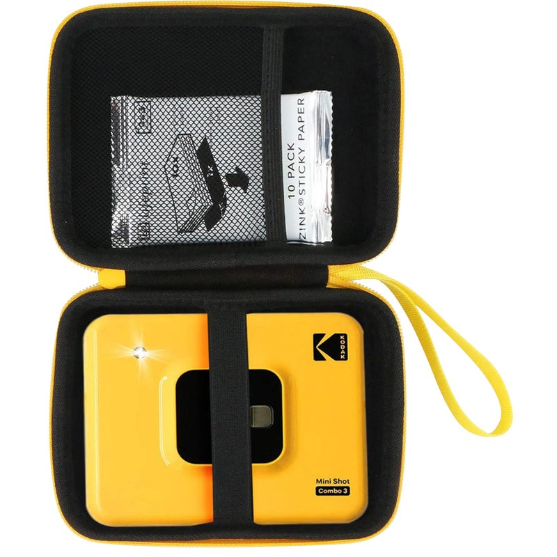 Aenllosi Aenllosi Hard Carrying Case Compatible with Kodak Mini Shot 3 Retro/Mini 3 Retro/All-New Mini Shot 3 Square/All-New Mini 3 Square Photo Printer,Holder for Film Cartridges(Case Only,Black) - Image 4