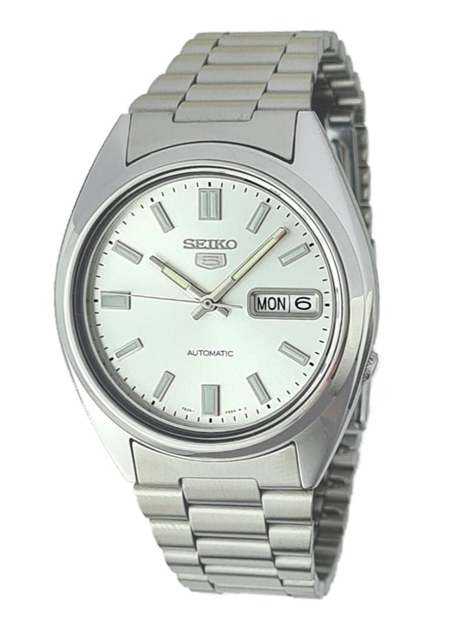 Seiko Classic 21 Jewels 37 mm Stainless Steel Watch for Men SNXS73K1 - Image 1