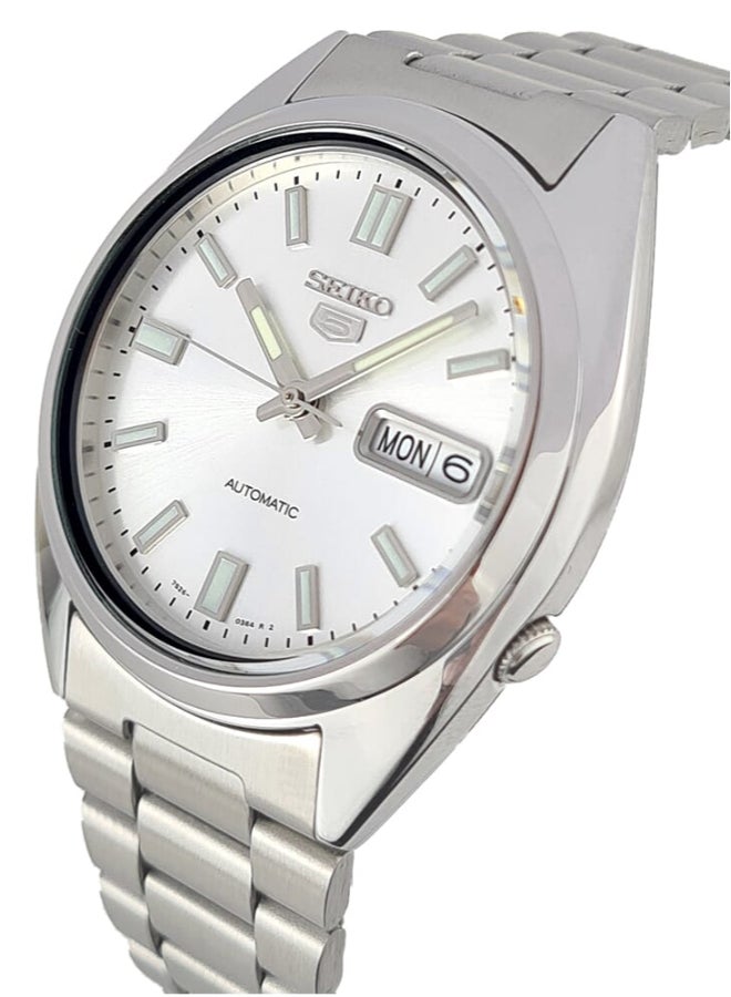 Seiko Classic 21 Jewels 37 mm Stainless Steel Watch for Men SNXS73K1 - Image 2