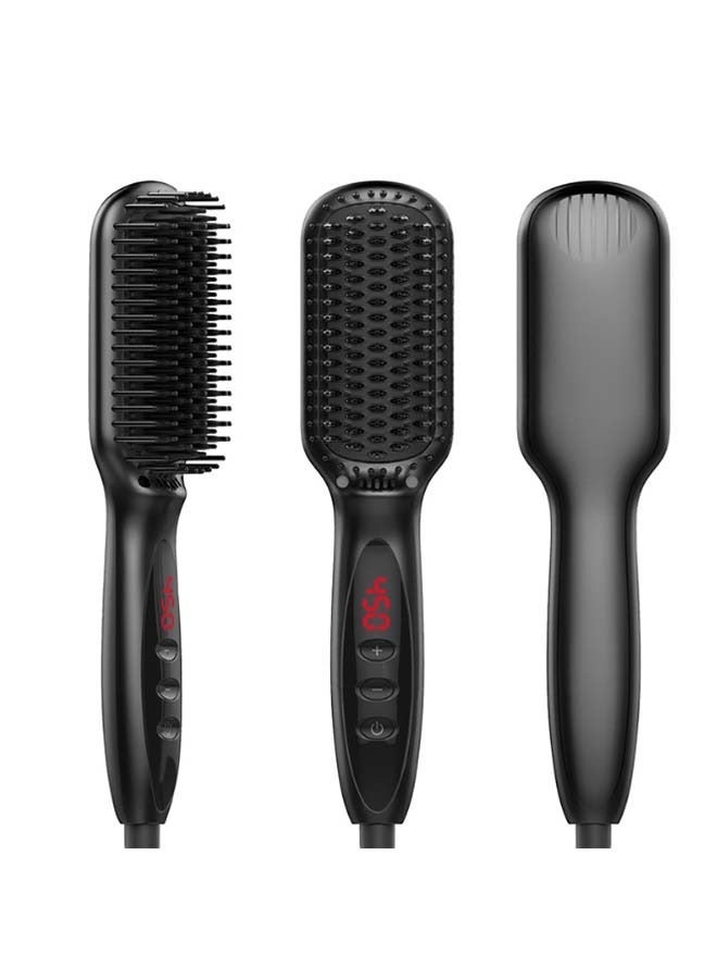 Sakulight Ionic Hair Straightener Brush for Home Salon - Image 1