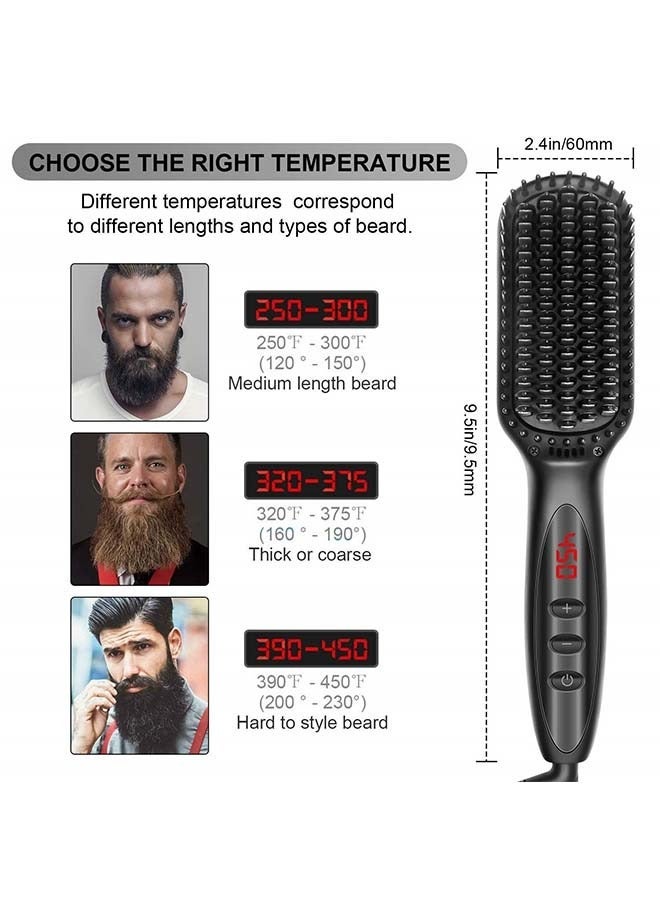 Sakulight Ionic Hair Straightener Brush for Home Salon - Image 5