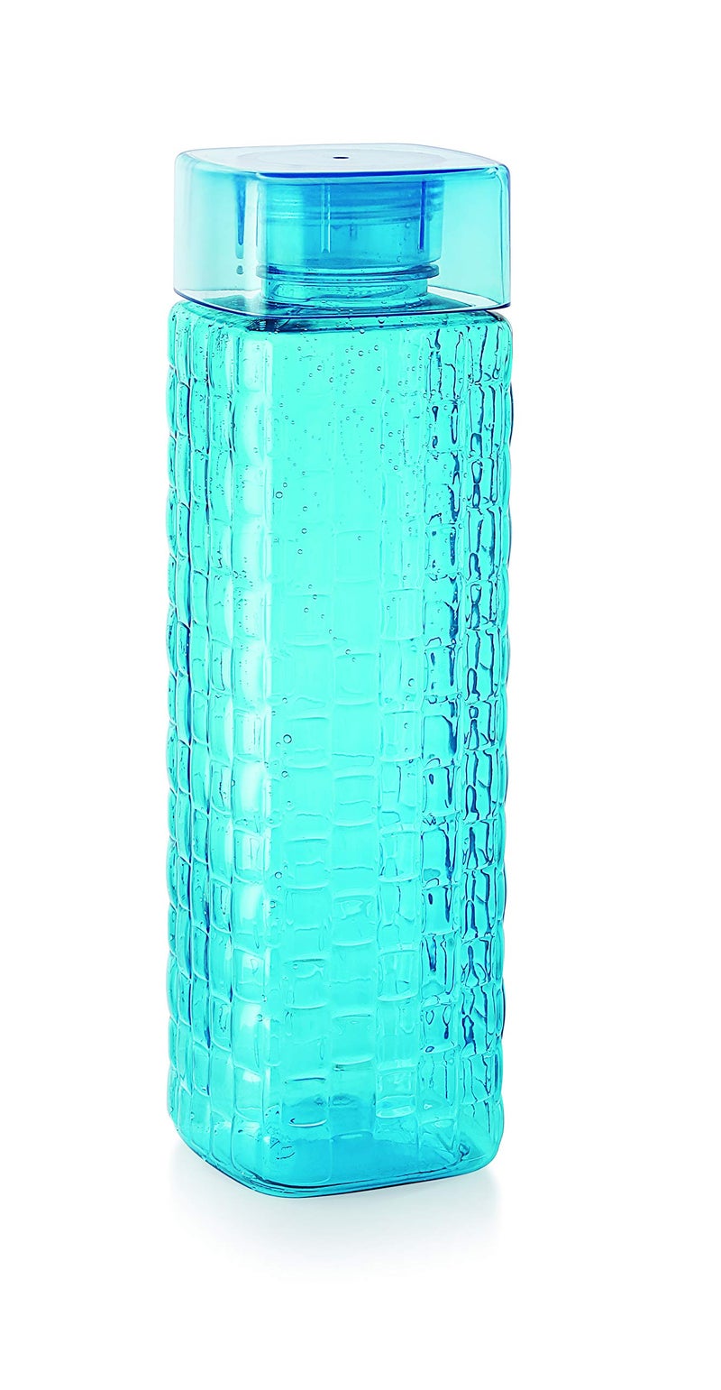 SCL Steelo Steelo Garnet Pet Water Bottle 1000 ml, Set of 4, Turkish Blue - Image 2