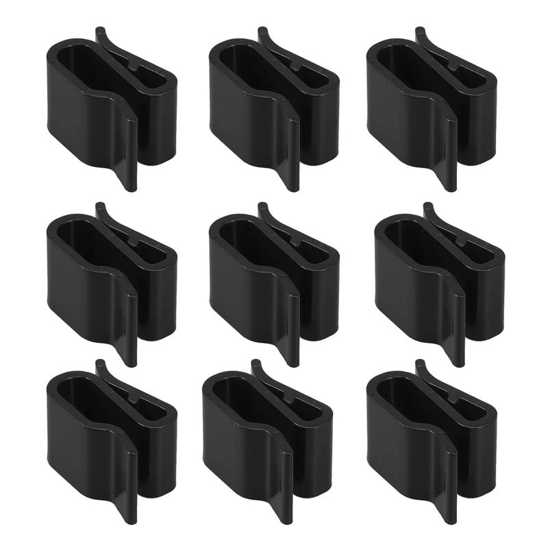 Versatile Trailer Wire Clips 200Pcs Solar Cable Clip Photovoltaic Harness Panels Black Outdoor Frame Management Module Clamps - Image 3