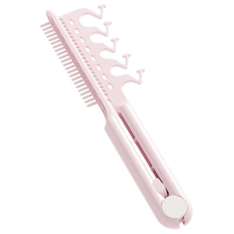 White Defining Comb Styling Pick For Shaping Fine Tooth Array Ergonomic Grip Architecture Polished Geometric Tines Barbershop Fades Stage Prep Home Use Travel Grooming - Image 2