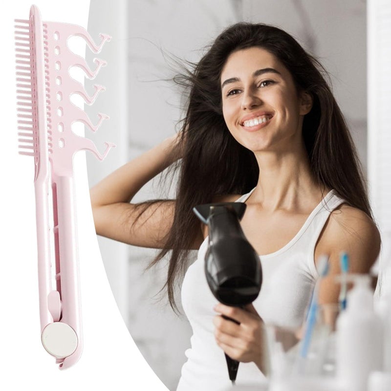 White Defining Comb Styling Pick For Shaping Fine Tooth Array Ergonomic Grip Architecture Polished Geometric Tines Barbershop Fades Stage Prep Home Use Travel Grooming - Image 4