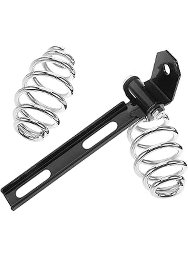 Motorcycle Seat Suspension Kit Spring Bracket For Chopper Bobber Retro Design Easy Installation - Image 1