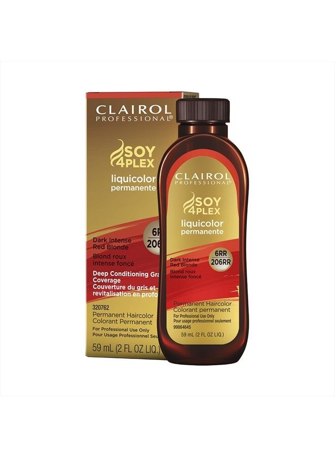 CLAIROL PROFESSIONAL Permanent Liquicolor for Blonde Hair Color, 6rr Dark Int Red Blonde, 2 oz - Image 1