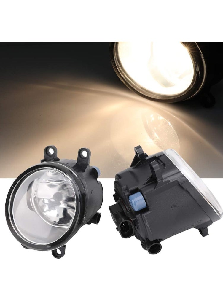 KISSUN Left & Right Fog Light Assembly Compatible with Toyota Venza Avalon Camry Corolla Highlander Matrix Prius RAV4 Solara Yaris, Lexus GS350 HS250h LX570 RX350 RX450h 2006-2013 with H11 12V 55W Bulbs - Image 1