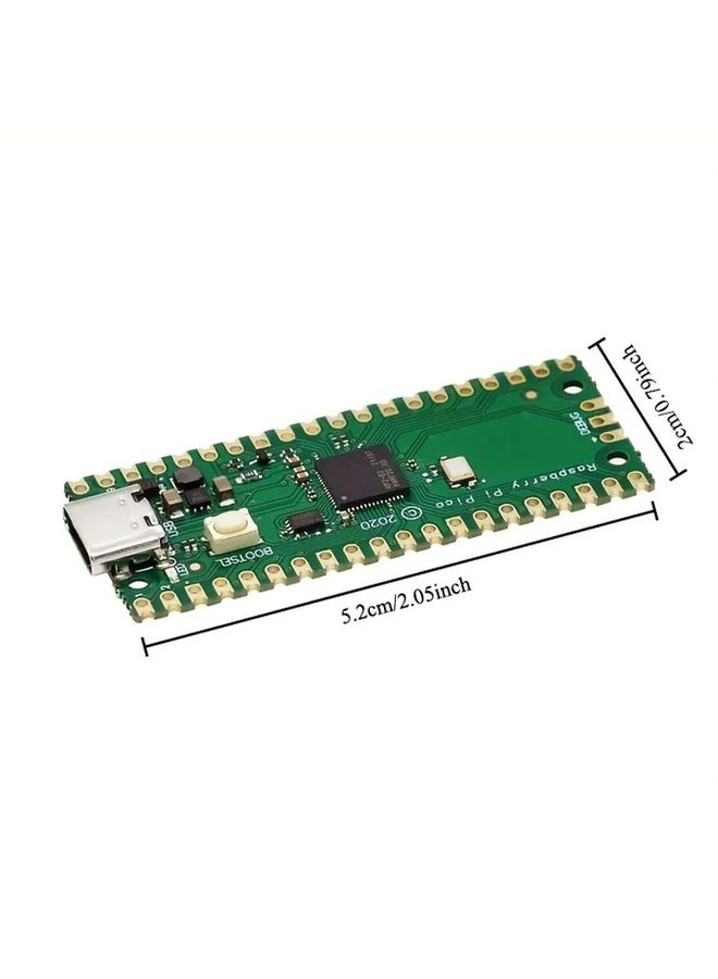 لوحة تطوير PICO RP2040MICRO ثنائية النواة مع متحكم ARM Cortex M0 الدقيق للإنترنت الأشياء والروبوتات والأتمتة - Image 3