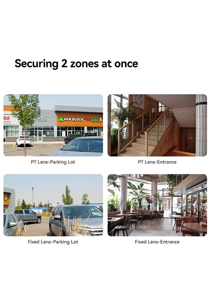 IMOU - Cruiser Dual Lens 10MP Outdoor WiFi Surveillance Camera, Resolution (5MP+5MP), Color Night Vision up to 30m, AI Person/Vehicle Detection, Automatic PT Tracking, Two-Way Audio, IP66 (IPC-S7XEN-10M0WED) Imou - Image 1
