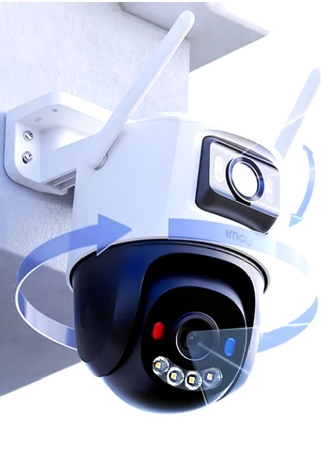 IMOU Cruiser Dual Lens 10MP Outdoor WiFi Surveillance Camera, Resolution (5MP+5MP), Color Night Vision up to 30m, AI Person/Vehicle Detection, Automatic PT Tracking, Two-Way Audio, IP66 (IPC-S7XEN-10M0WED) Imou  - Image 4
