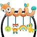 GKDOMS Baby Car Seat Toys Activity Stroller Toy for Boys Girls 0 3 6 9 10 12 Months Spiral Hanging Plush Toys Baby Shower Thank You Gifts - Image 3