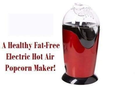 PRISO Automatic Electric Popcorn Maker Machine Stylish Design Snack Maker Oil Free Air with Measuring Cup and Removable with Lid Multi color - Image 2