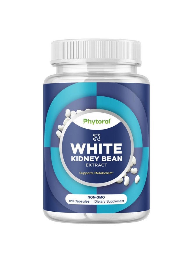 Phytoral White Kidney Bean Extract Capsules - Ultra High Potency Optimized Extract for Enhanced Energy Digestion and AMPK Activation - Vegan Non-GMO Gluten Free Fiber and Antioxidant Rich Starch Inhibitor - Image 1