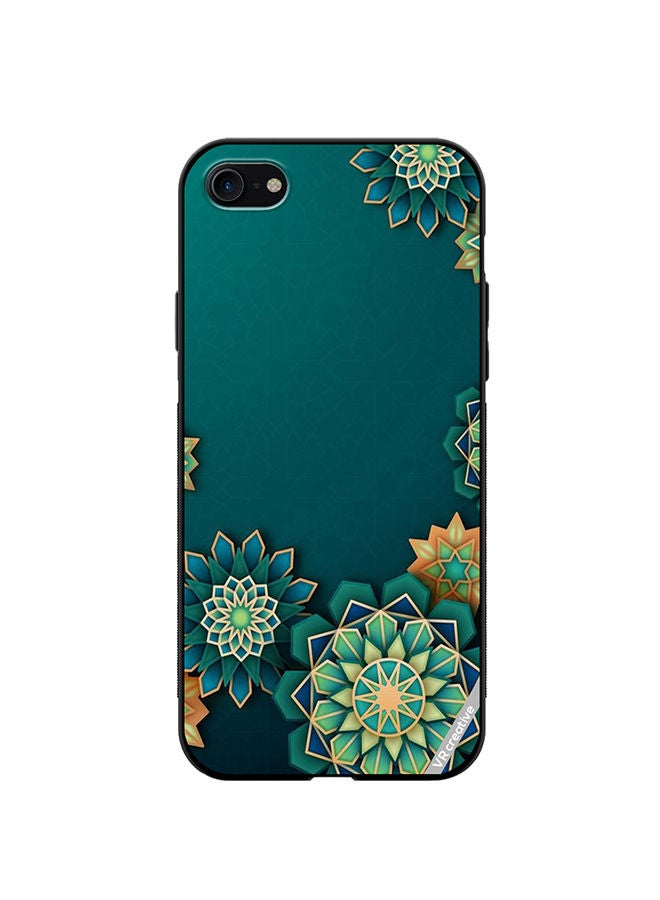 VR CREATIVE Protective Case Cover For Apple iPhone SE (2022) Mandala Design Multicolour - Image 1