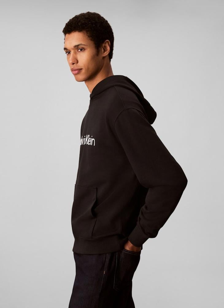 CALVIN KLEIN Long Sleeve Logo Graphic Hoodie  - Image 3