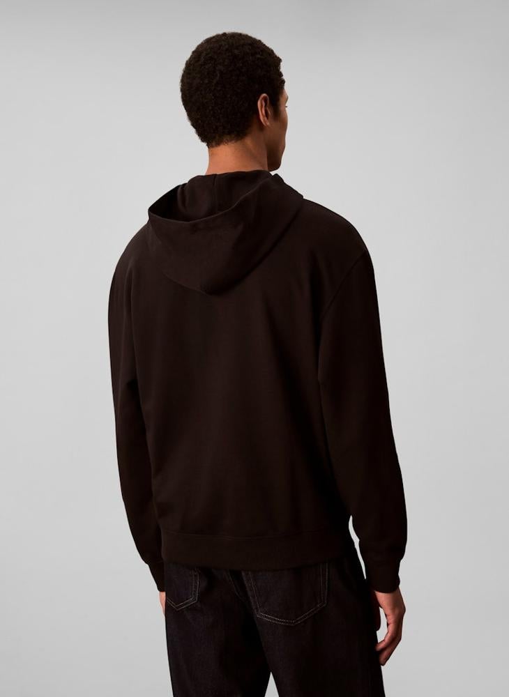CALVIN KLEIN Long Sleeve Logo Graphic Hoodie  - Image 2