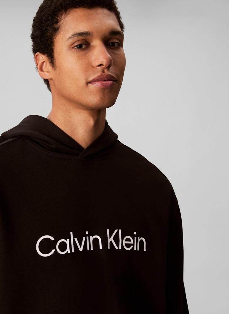 CALVIN KLEIN Long Sleeve Logo Graphic Hoodie  - Image 4