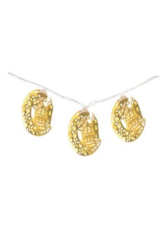 Akher el Ankoud Zeina Ramadan - Golden Noor Branch 10 Pieces Crescent Shape And Mosque 