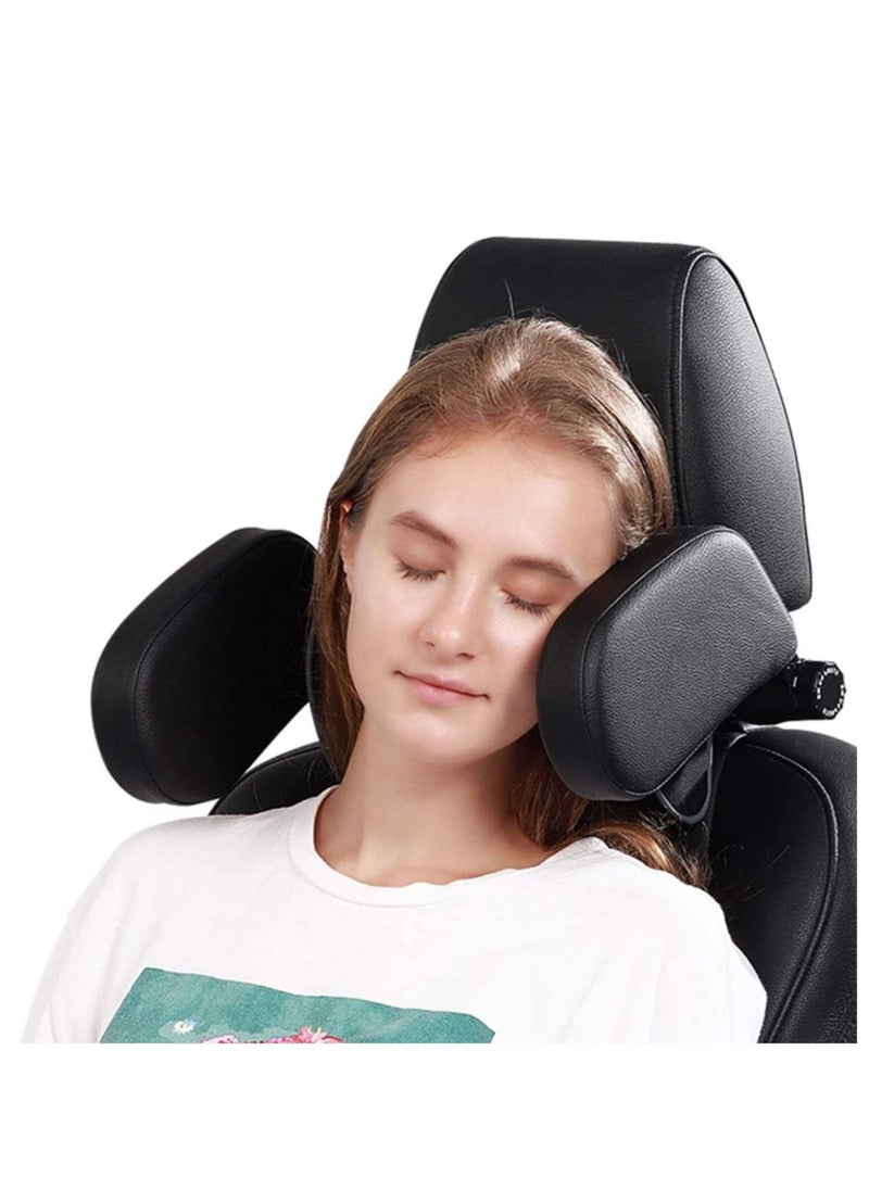 Generic - Car Seat Headrest Pillow,car seat Head Support Infant,Premium Seat Head Pillow,Grey Pillow,360 Degree Adjustable,for Children and Adults - Image 1