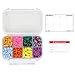 pill thing Large Pill Organizer 8 Compartment Big Pillbox for Travel Airtight Design Easy Travel Medication Management Adjustable Dividers Gasket Waterproof Med Box with Medication Map Clear 1 Pack - Image 1