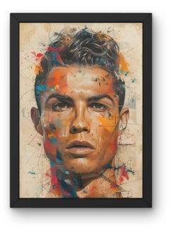 CR7 BLACk FRAME 50 X 70 