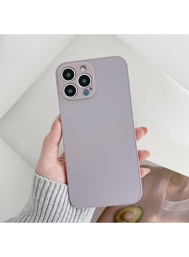 S-TOP Case For iPhone 12 Pro Max Skin Frosted Tempered Glass Phone Case - Image 1