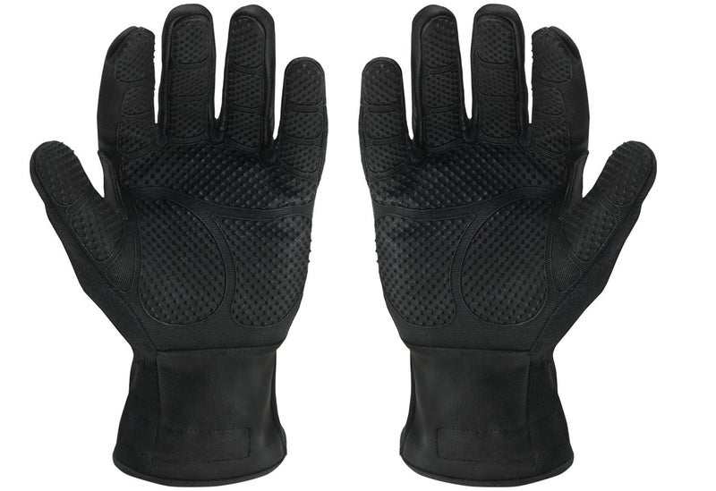 Ironclad HEATWORX HEAVY DUTY; Heat Resistant Gloves, Silicone-Palm, Rated up to 600°F (315 °C) Kevlar-Liner and Shell, (1 Pair), Black - Image 3
