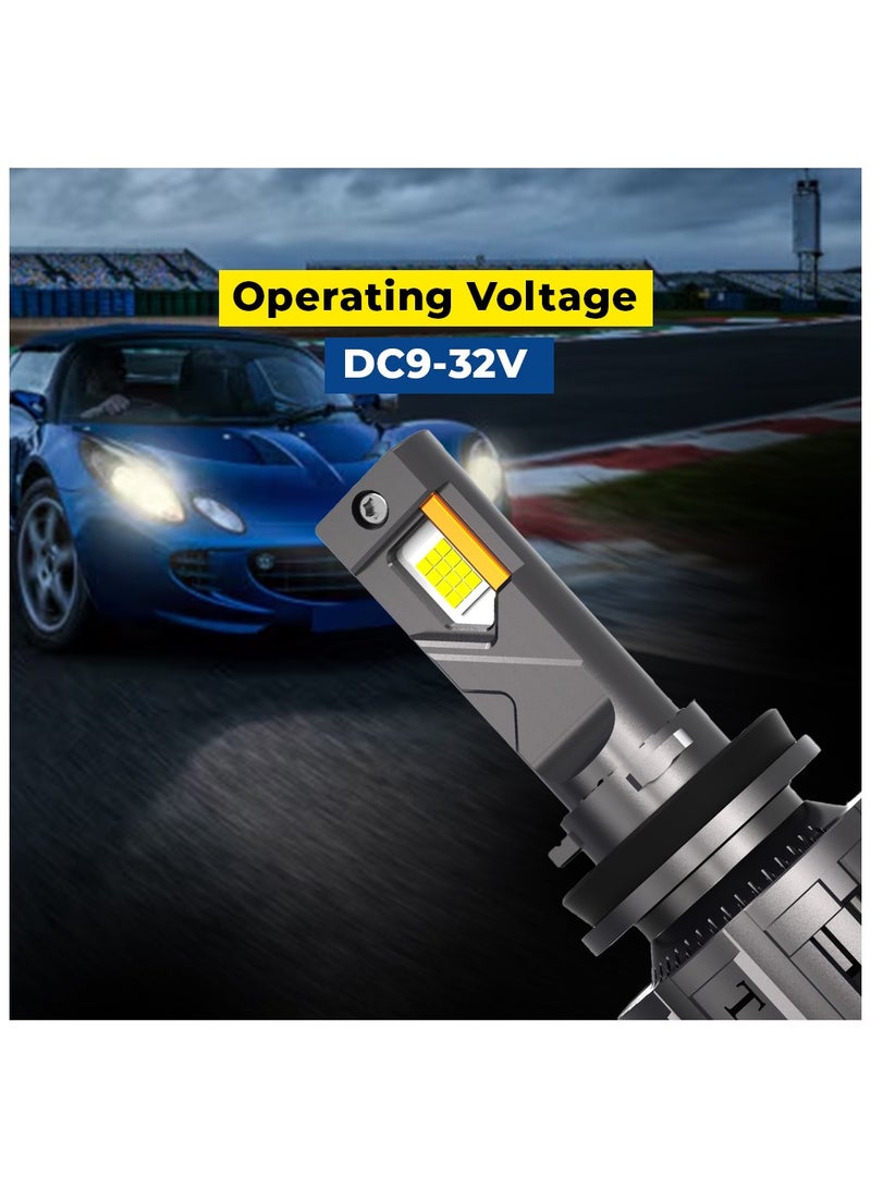 توبيز مصباح أمامي LED للسيارة من توبي TF200 H4، قطعتان، أصلي، 200 واط/القطعة، قوة 20000 لومن/القطعة، بدرجة حرارة لون 6500 كلفن - Image 4