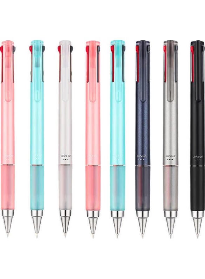 Pilot Juice Up Three-Color Gel Pen, Colorful Ink Pen, Quick-Drying, Exam-Specific, Office Use, Lkjp-50S4 0.4Mm, Dark Night Blue, Single Pen - Image 2