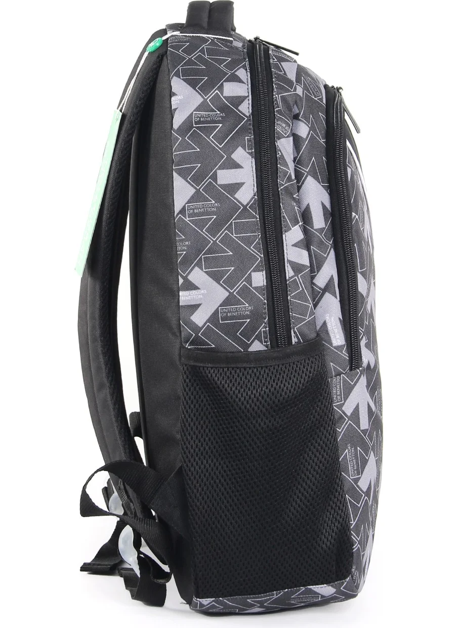 UNITED COLORS OF BENETTON BNT03739 Black Unisex Backpack