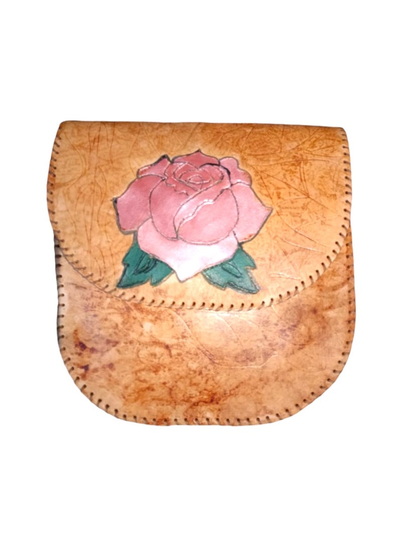 Sheer Fashionable Leather Crossbody Bag  - Image 1