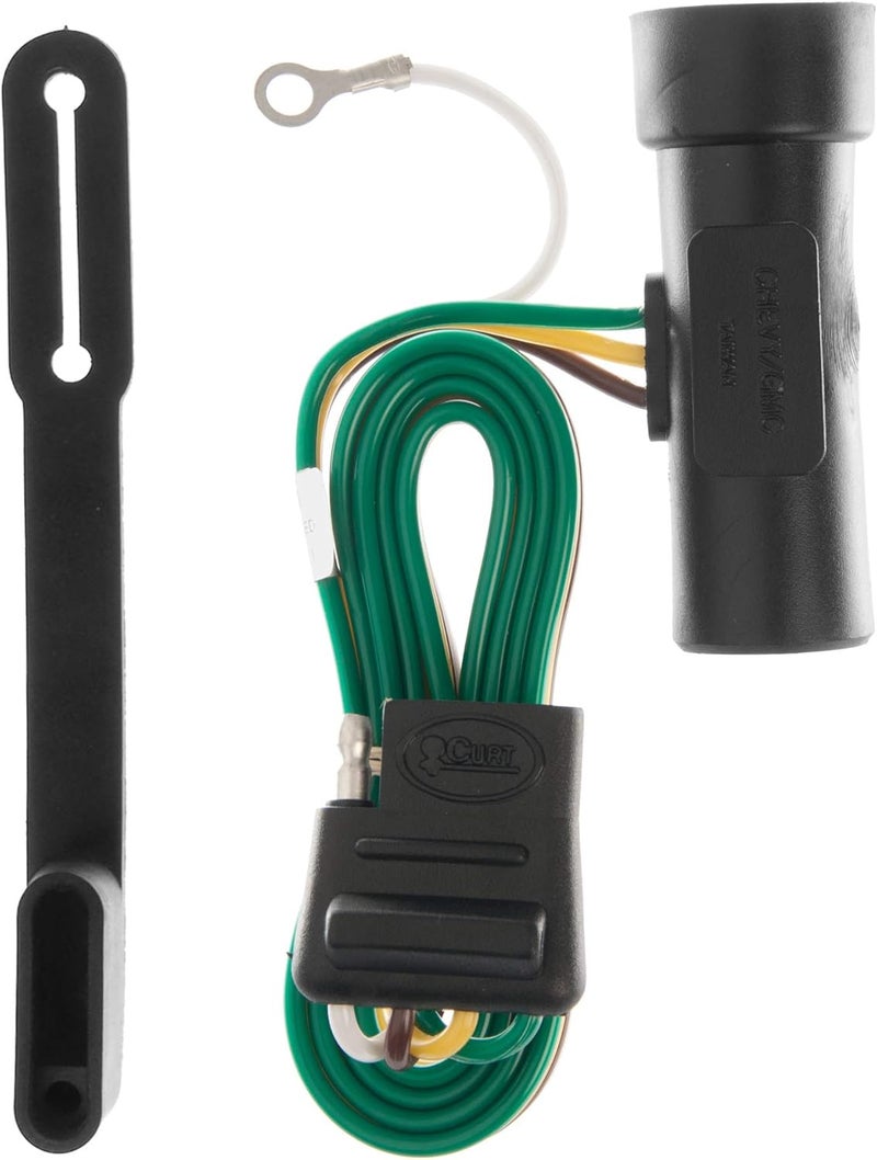 CURT 55311 4-Pin Trailer Wiring Harness for Chevrolet and GMC - Image 1