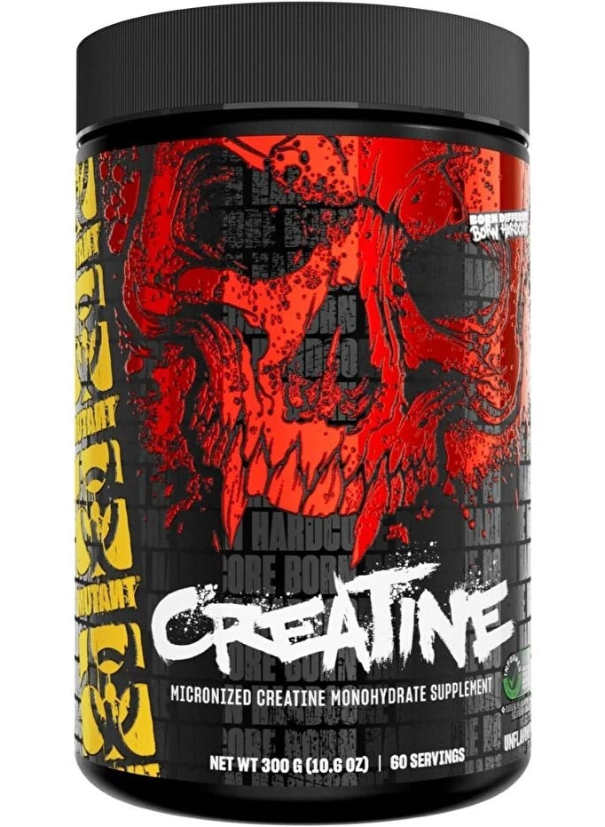 MUTANT Micronized Creatine monohydrate 300g unflavored - Image 1