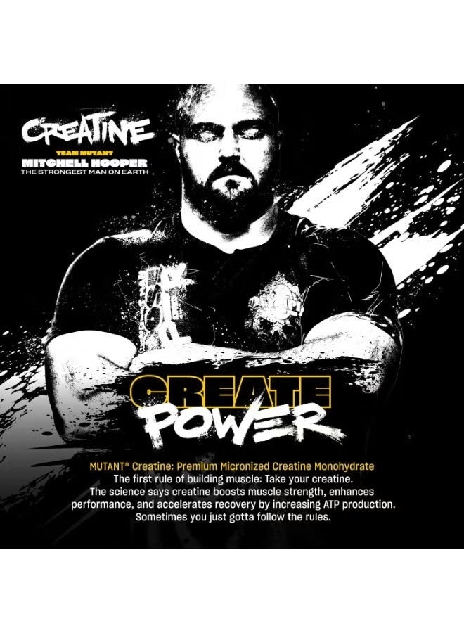 MUTANT Micronized Creatine monohydrate 300g unflavored - Image 4