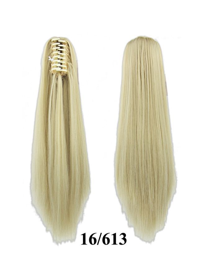 Loquat Long And Straight Hair Wig Beige 22inch - Image 2