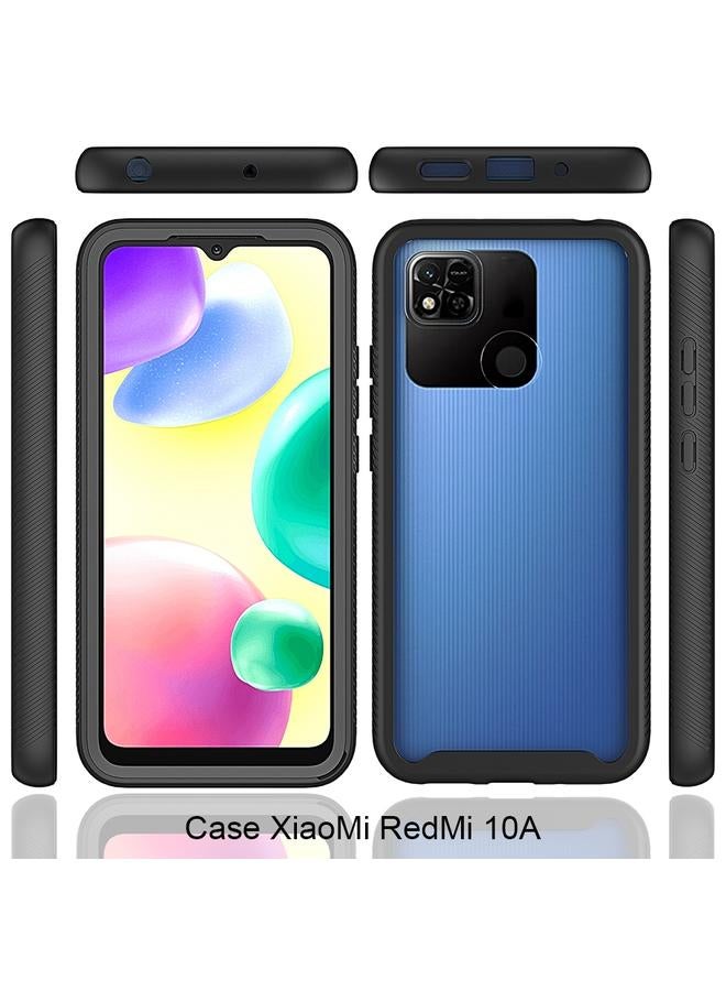 Green Tiger Xiaomi Redmi 10A 9C Starry Sky Full Body Hybrid Shockproof Phone Case Red - Image 2