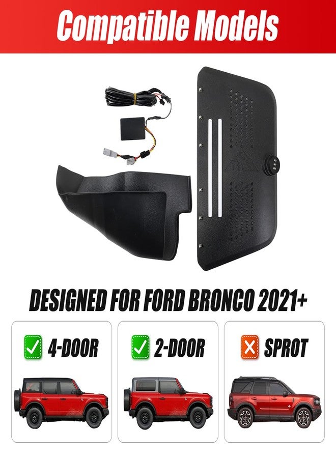 EVGoXMods Trunk Cargo Light LED Compatible with Ford Bronco 2024 2023 2022 2021, Combination Lock Storage Box with Tailgate Light Interior Lamp Accessories - Image 2