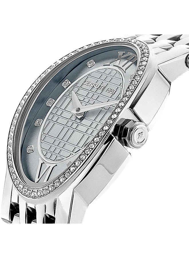 شيروتي 1881 Norcia 28mm Women's Analog Watch with Stainless Steel Bracelet